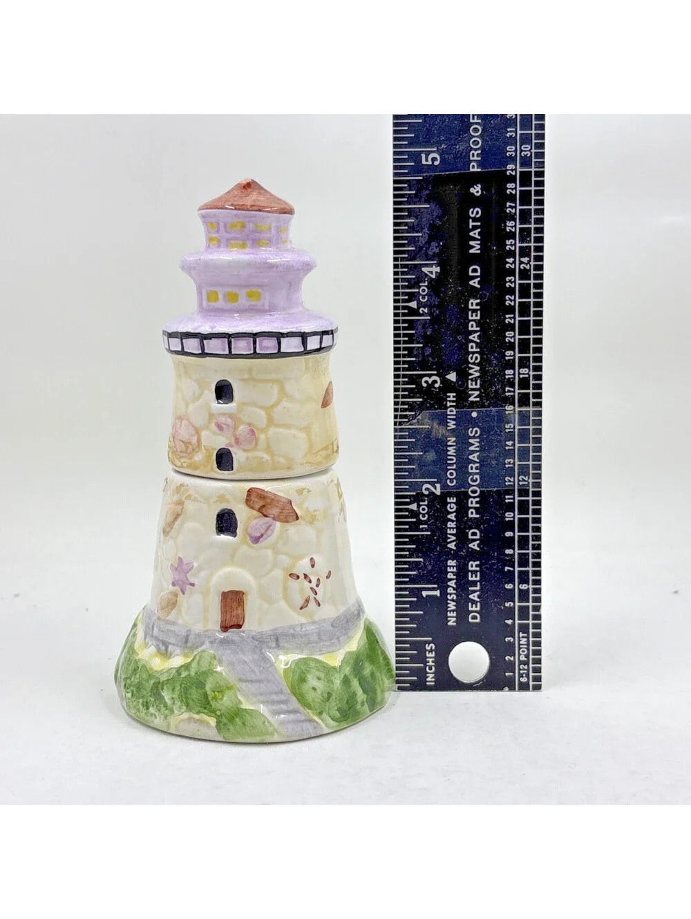 Lighthouse Stacking Salt And Pepper 5” S Fendee Exclusively For Ganz